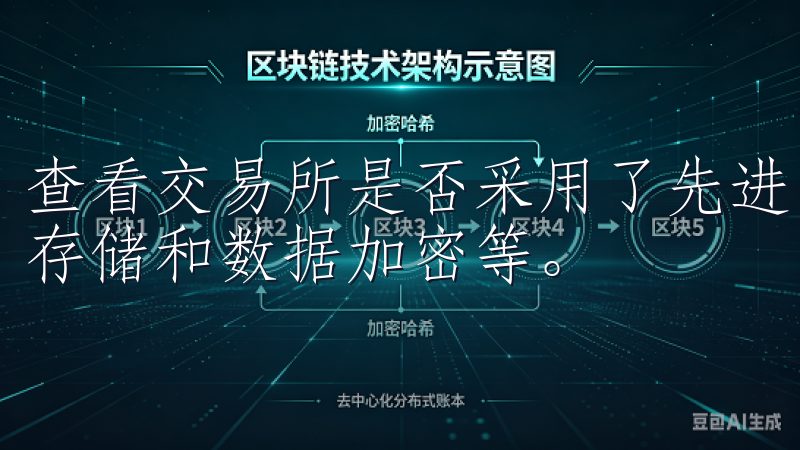 查看交易所是否采用了先进的安全措施，例如双重身份验证、冷存储和数据加密等。