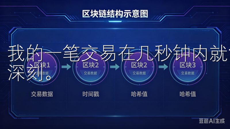我的一笔交易在几秒钟内就能够完成，这种高效的体验让人印象深刻。