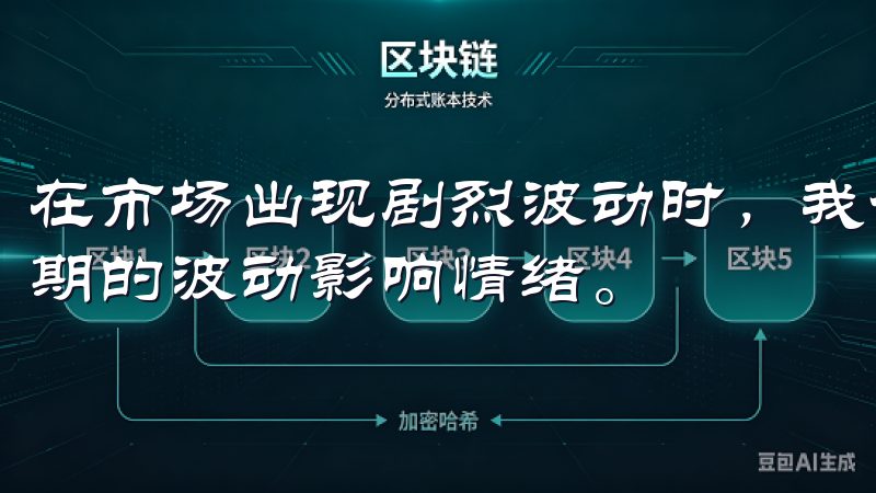 在市场出现剧烈波动时，我会回头审视自己的策略，而不是被短期的波动影响情绪。