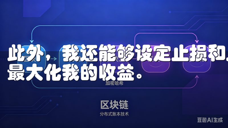 此外，我还能够设定止损和止盈策略，帮助我更好地控制风险，最大化我的收益。