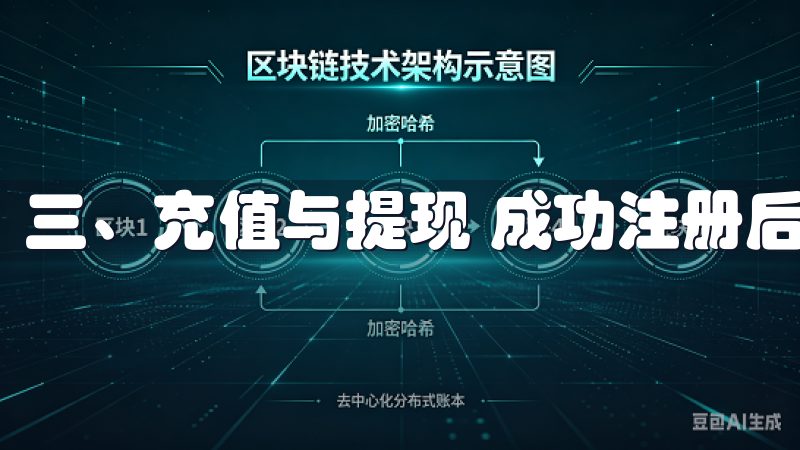 三、充值与提现 成功注册后，您便可以进行充值。
