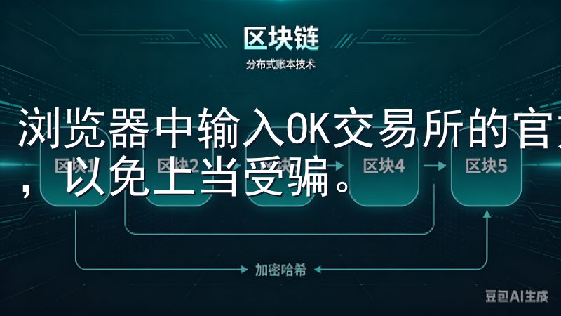 浏览器中输入OK交易所的官方网址，确保你访问的是正规渠道，以免上当受骗。