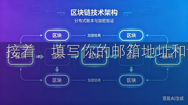 接着，填写你的邮箱地址和设置一个安全的密码。