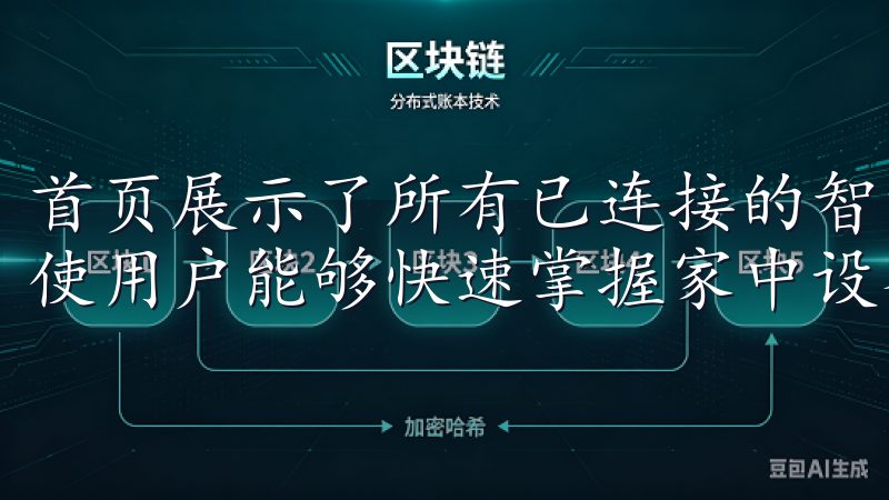首页展示了所有已连接的智能设备，并提供了一键控制的选项，使用户能够快速掌握家中设备的当前状态。