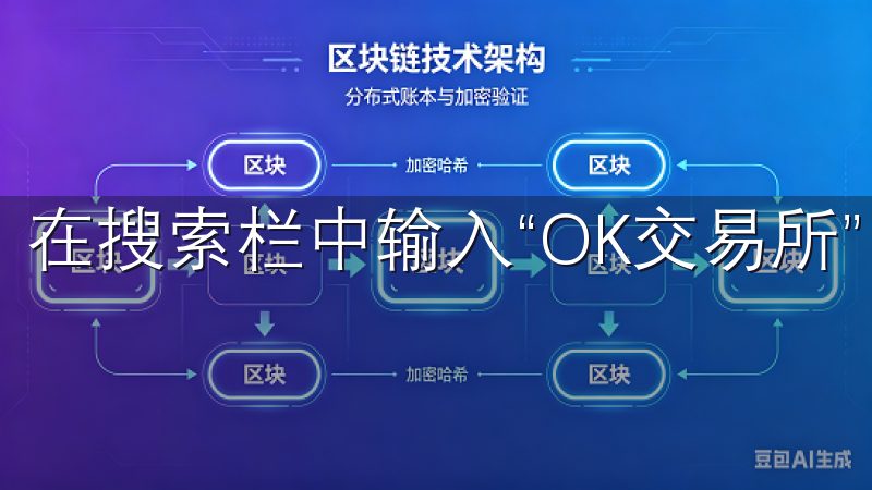 在搜索栏中输入“OK交易所”，然后点击搜索按钮。