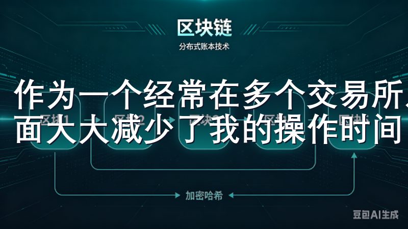 作为一个经常在多个交易所之间切换的用户，我发现这个新的界面大大减少了我的操作时间。