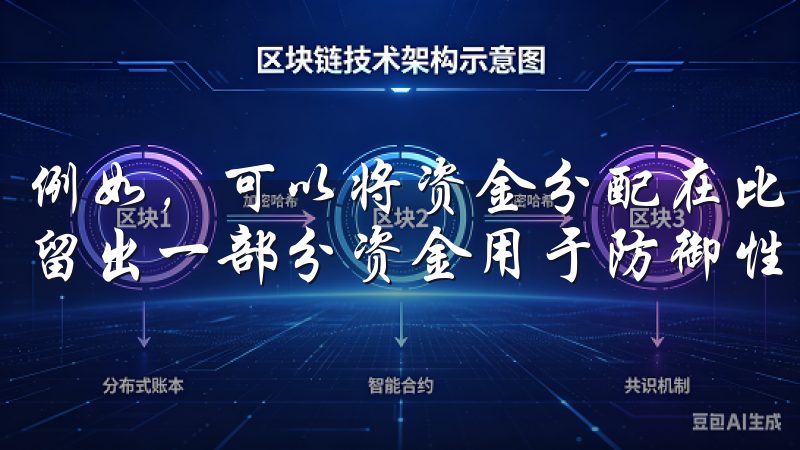 例如，可以将资金分配在比特币、以太坊及一些潜力币种中，并留出一部分资金用于防御性资产，以应对市场的剧烈波动。