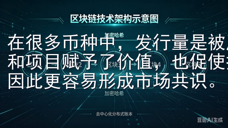 在很多币种中，发行量是被严格限制的，这不仅为其背后的技术和项目赋予了价值，也促使投资者对未来的价格上涨保持期待，因此更容易形成市场共识。