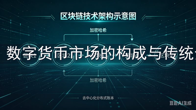 数字货币市场的构成与传统金融市场大相径庭。