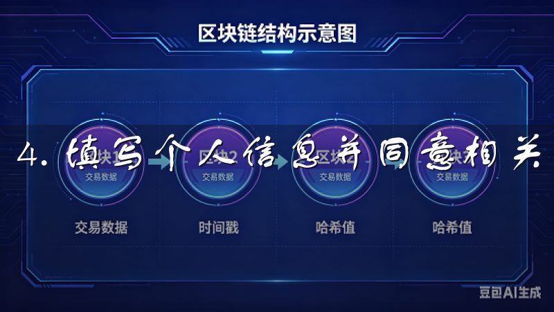 4. 填写个人信息并同意相关条款。