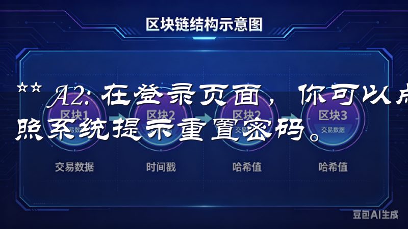 ** A2: 在登录页面，你可以点击“忘记密码”，然后按照系统提示重置密码。
