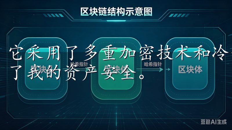 它采用了多重加密技术和冷热钱包分离的存储方式，有效地保护了我的资产安全。