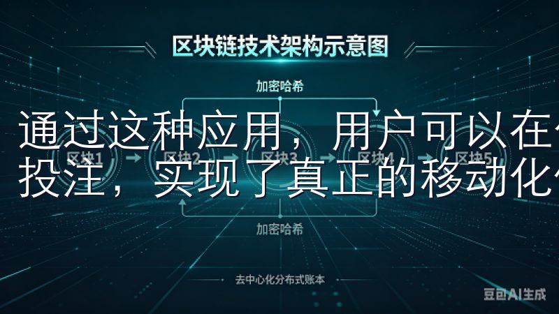 通过这种应用，用户可以在任何时间、任何地点轻松地进行彩票投注，实现了真正的移动化体验。
