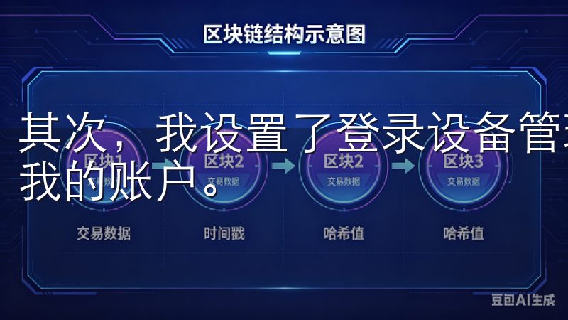 其次,我设置了登录设备管理,确保只有我信任的设备能够访问我的账户。
