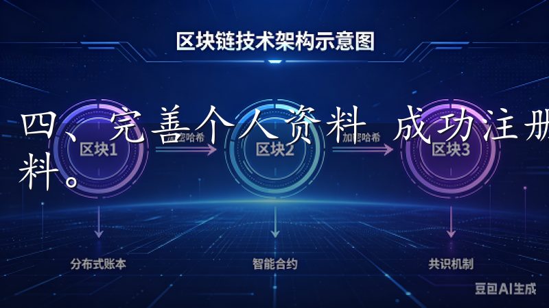 四、完善个人资料 成功注册后,系统可能会要求你完善个人资料。