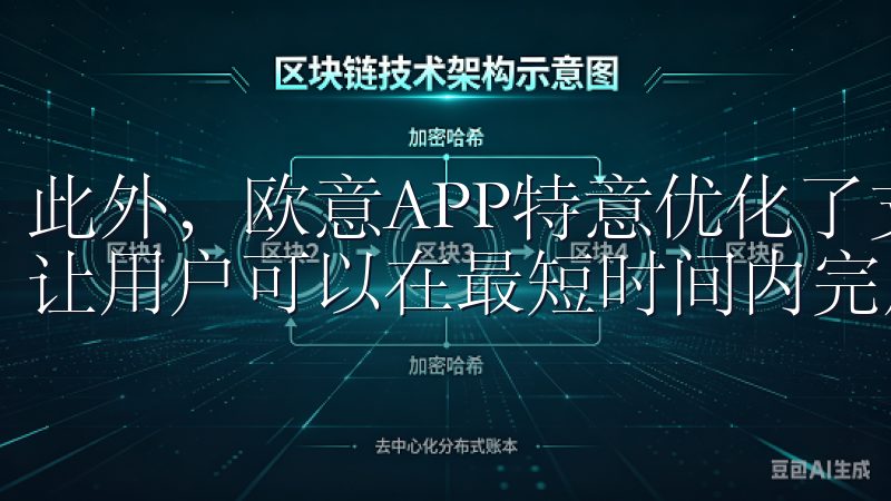 此外，欧意APP特意优化了支付流程，减少了不必要的步骤，让用户可以在最短时间内完成交易。