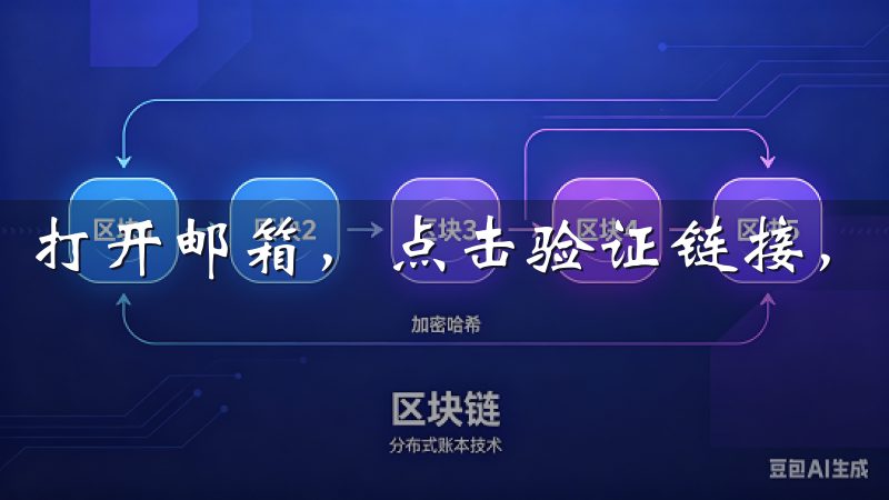 打开邮箱，点击验证链接，完成邮箱验证。