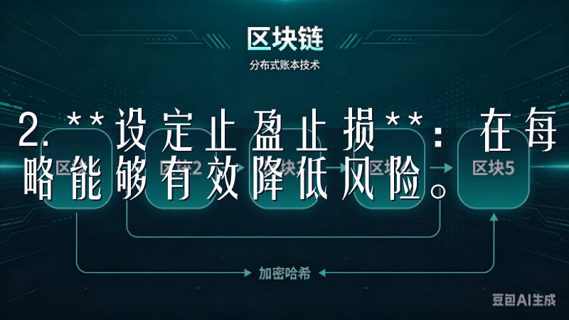 2. **设定止盈止损**：在每次交易前设定止盈和止损策略能够有效降低风险。