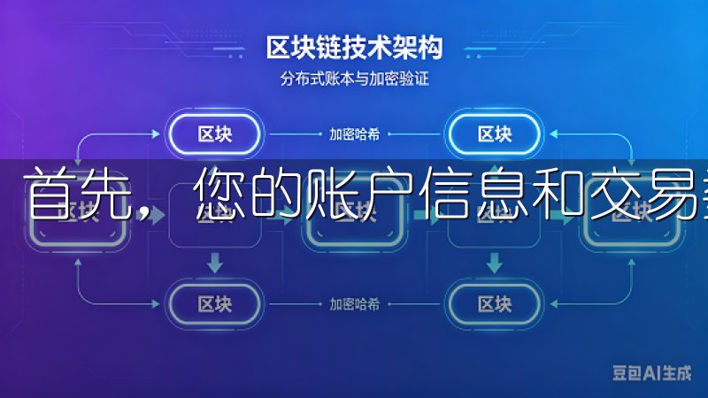 首先，您的账户信息和交易数据都经过加密处理。