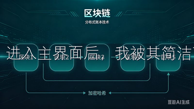 进入主界面后，我被其简洁而又功能强大的设计所吸引。