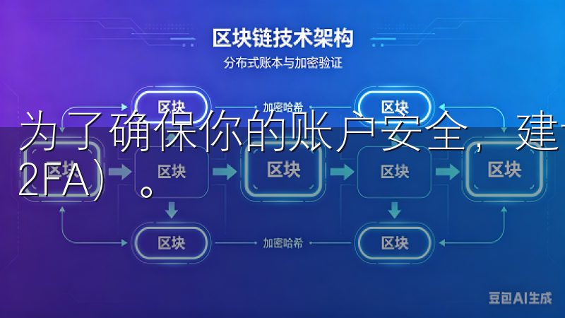 为了确保你的账户安全，建议你在注册或登录时开启双重认证（2FA）。