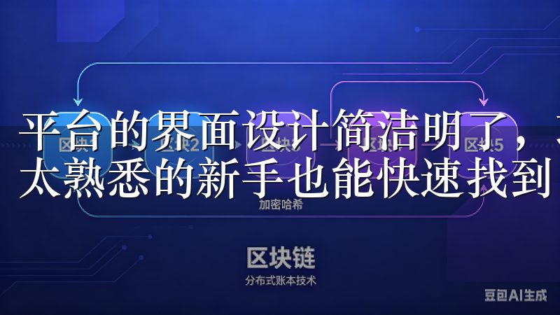 平台的界面设计简洁明了，功能区分清晰，即便是对数字货币不太熟悉的新手也能快速找到自己需要的功能。