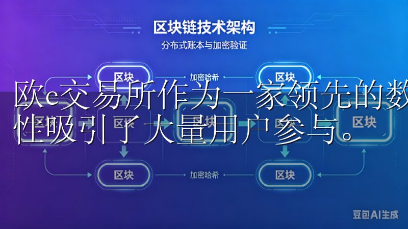 欧e交易所作为一家领先的数字资产交易平台，其安全性和便捷性吸引了大量用户参与。