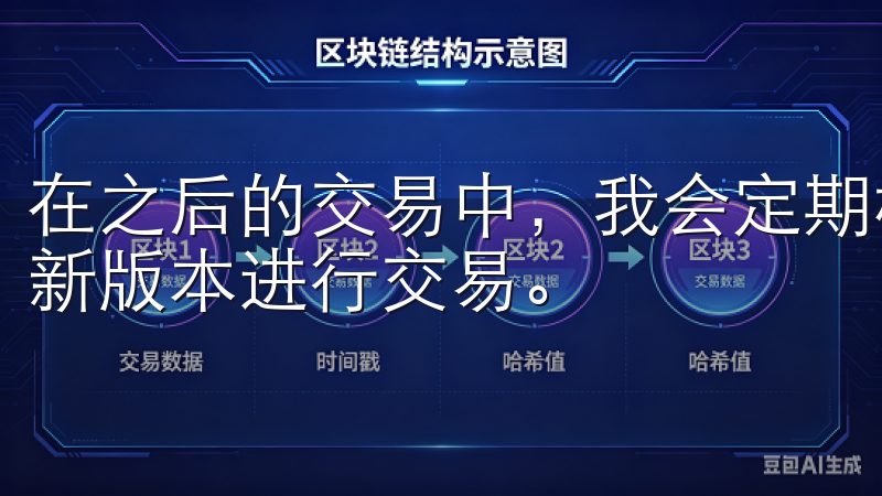在之后的交易中，我会定期检查应用的更新，以保证始终使用最新版本进行交易。