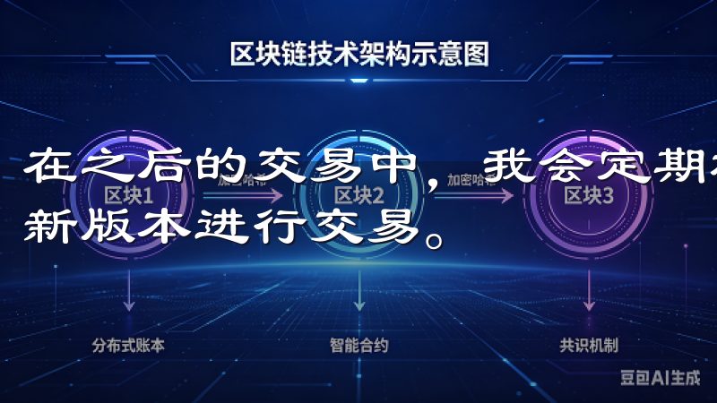 在之后的交易中，我会定期检查应用的更新，以保证始终使用最新版本进行交易。