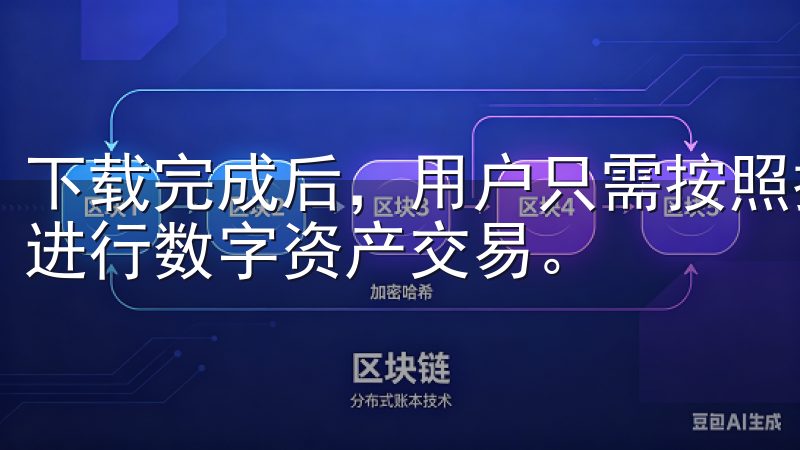 下载完成后，用户只需按照提示完成安装，即可立即注册账户并进行数字资产交易。