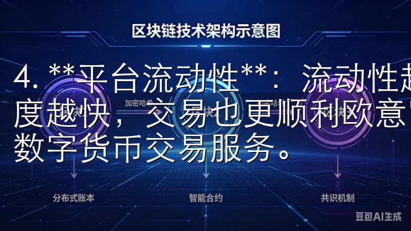 4. **平台流动性**：流动性越高，用户买入或卖出的速度越快，交易也更顺利欧意官网app交易所提供安全、便捷的数字货币交易服务。