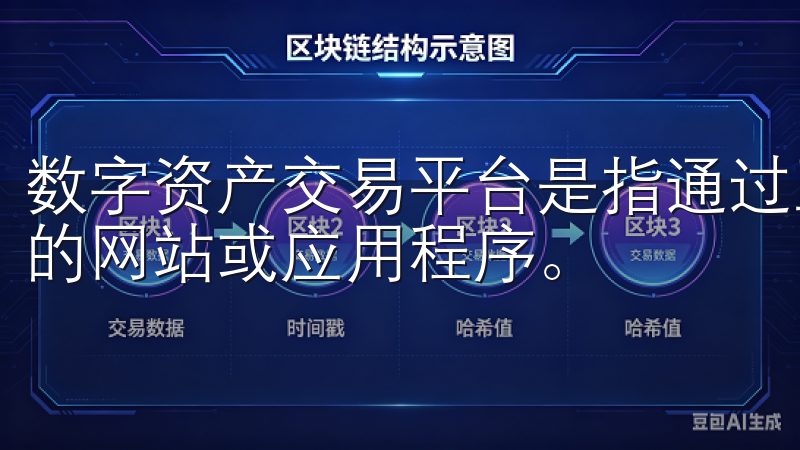 数字资产交易平台是指通过互联网为用户提供数字货币交易服务的网站或应用程序。