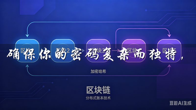 确保你的密码复杂而独特，以保障账户的安全。