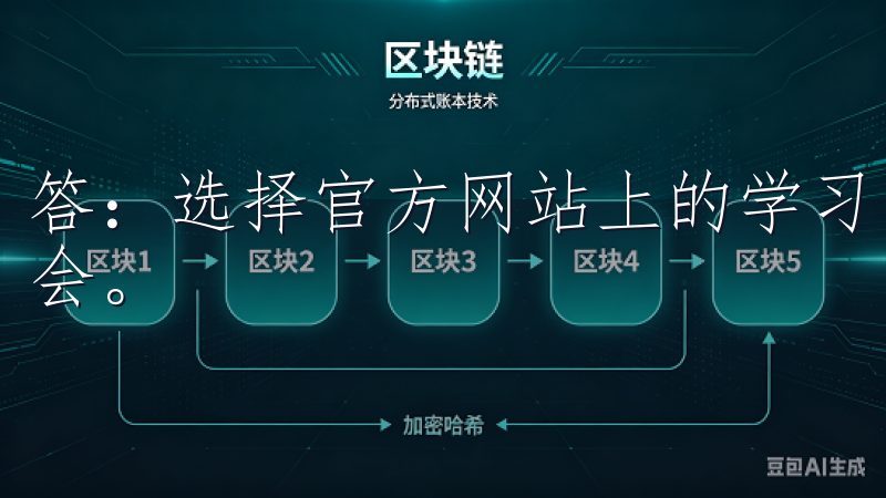 答：选择官方网站上的学习中心，观看教程视频，参加网络研讨会。