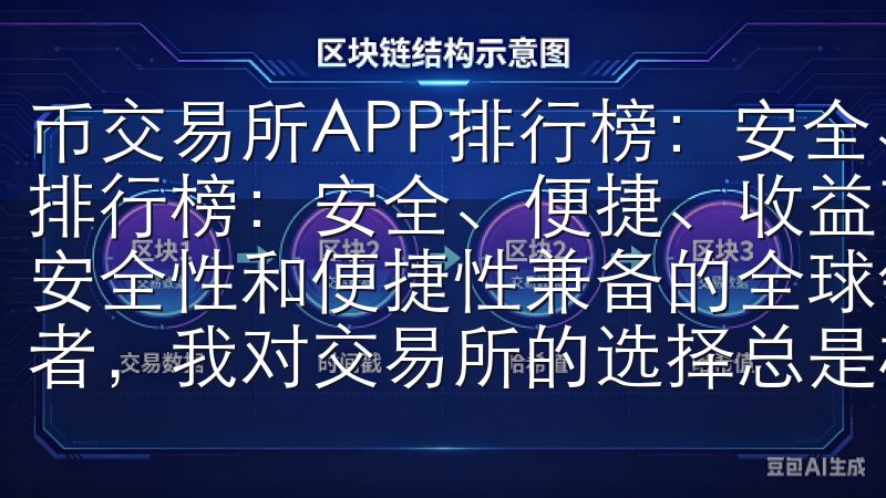 币交易所APP排行榜：安全、便捷、收益高 币交易所APP排行榜：安全、便捷、收益高 第一名：Binance - 安全性和便捷性兼备的全球领先交易所 作为一名数字货币投资者，我对交易所的选择总是格外谨慎。