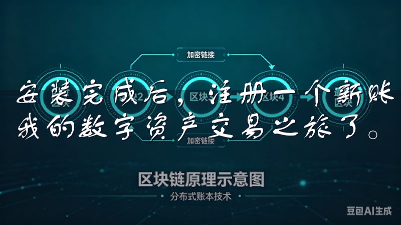 安装完成后，注册一个新账户或使用现有账户登录，便可以开始我的数字资产交易之旅了。