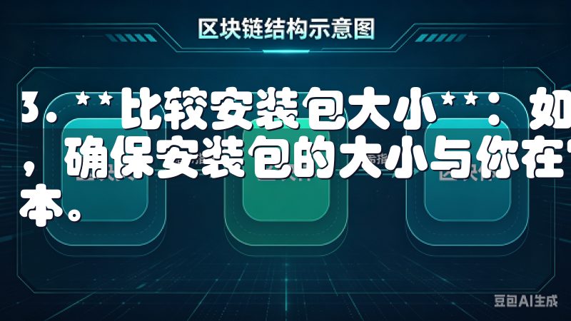 3. **比较安装包大小**：如果你从其他非官方渠道下载，确保安装包的大小与你在官方渠道看到的一致，避免伪造的版本。