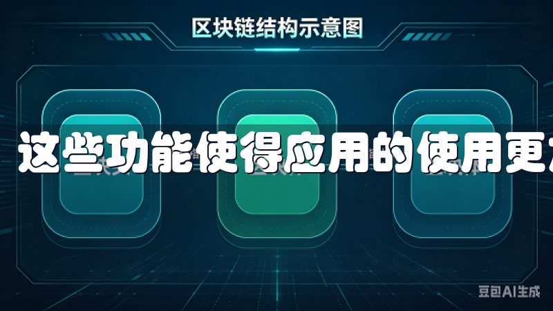 这些功能使得应用的使用更加便捷和高效。