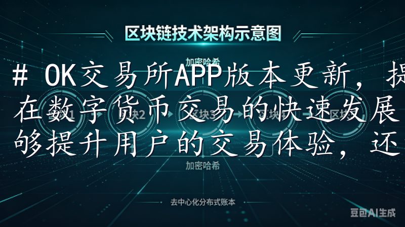 # OK交易所APP版本更新，提升用户体验与交易安全性 在数字货币交易的快速发展中，一款优质的交易所APP不仅能够提升用户的交易体验，还能够为用户的资产安全保驾护航。