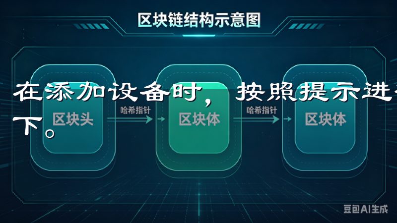 在添加设备时，按照提示进行操作，确保设备已连接到同一网络下。