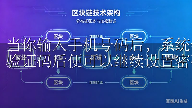 当你输入手机号码后，系统会发送一条验证码到你的手机，输入验证码后便可以继续设置密码。