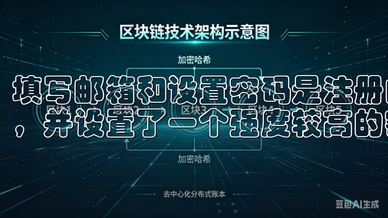 填写邮箱和设置密码是注册的第一步，我选择了一个常用的邮箱，并设置了一个强度较高的密码，以确保账户的安全性。
