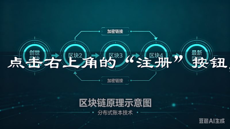 点击右上角的“注册”按钮，我开始了我的注册之旅。