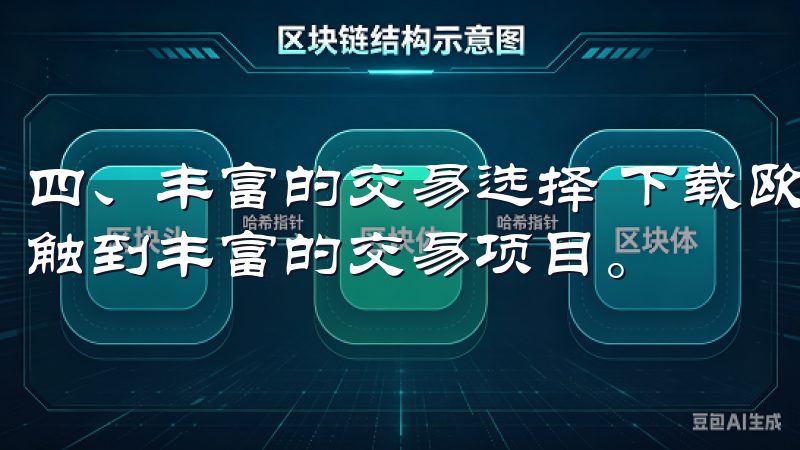 四、丰富的交易选择 下载欧意交易所最新版本后,你将能够接触到丰富的交易项目。