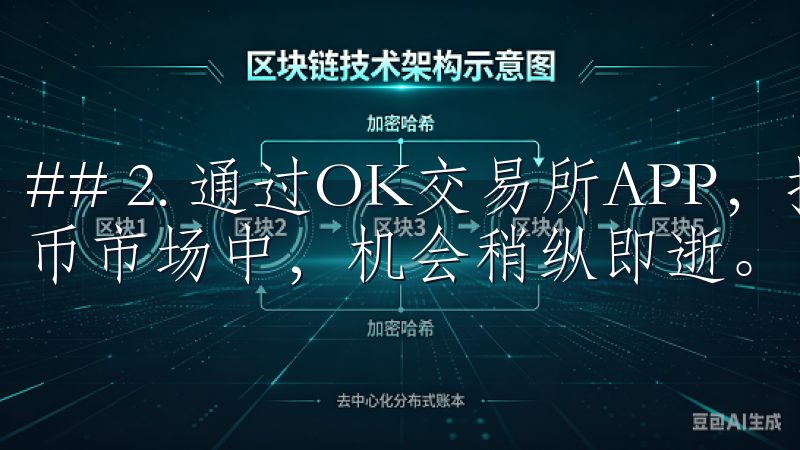 ## 2. 通过OK交易所APP，把握市场机会 在数字货币市场中，机会稍纵即逝。