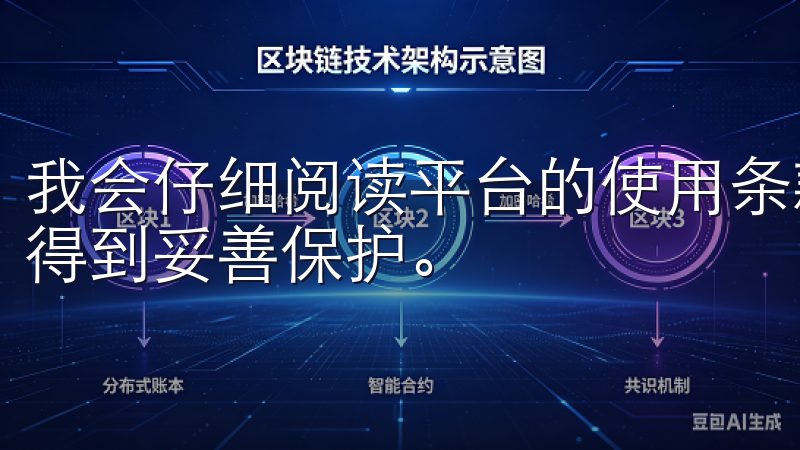我会仔细阅读平台的使用条款和隐私政策，确保自己的个人信息得到妥善保护。