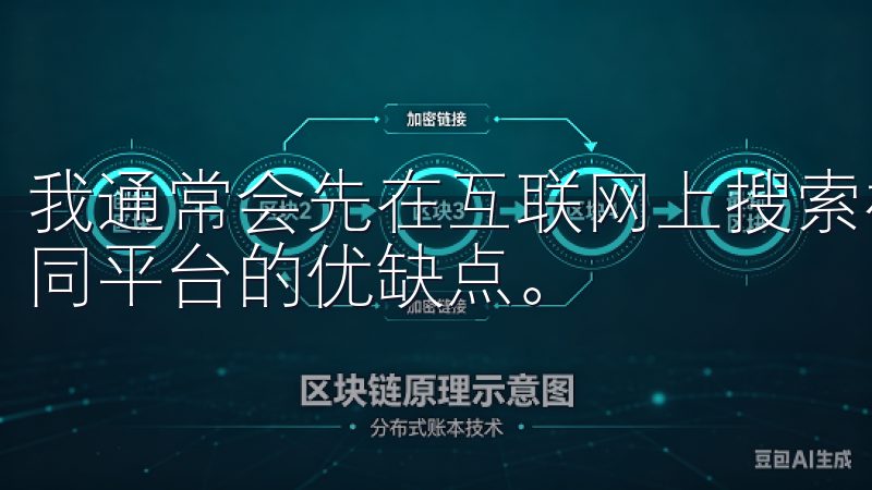 我通常会先在互联网上搜索相关的用户评价和专业评测，了解不同平台的优缺点。