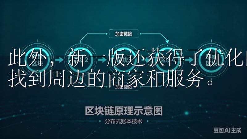 此外，新一版还获得了优化的定位服务，用户可以更快速准确地找到周边的商家和服务。