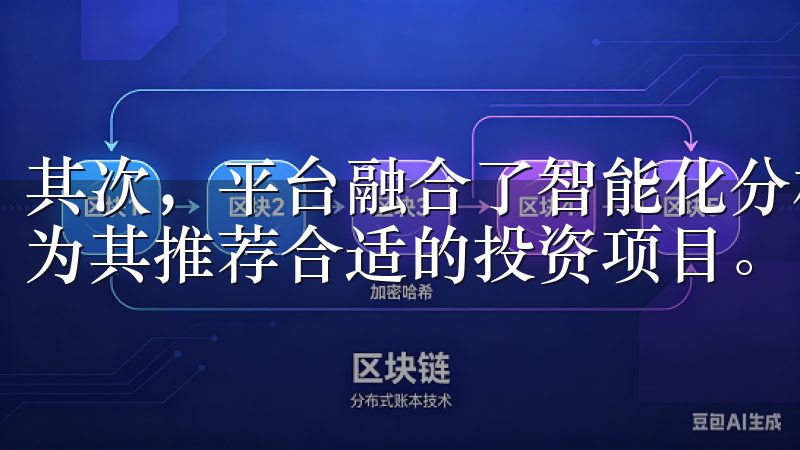 其次，平台融合了智能化分析工具，可以根据用户的投资偏好，为其推荐合适的投资项目。