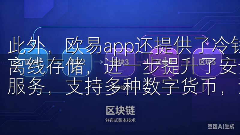 此外，欧易app还提供了冷钱包存储功能，我的数字资产可以离线存储，进一步提升了安全性欧亿交易所提供安全高效的交易服务，支持多种数字货币，满足用户的多样化投资需求。
